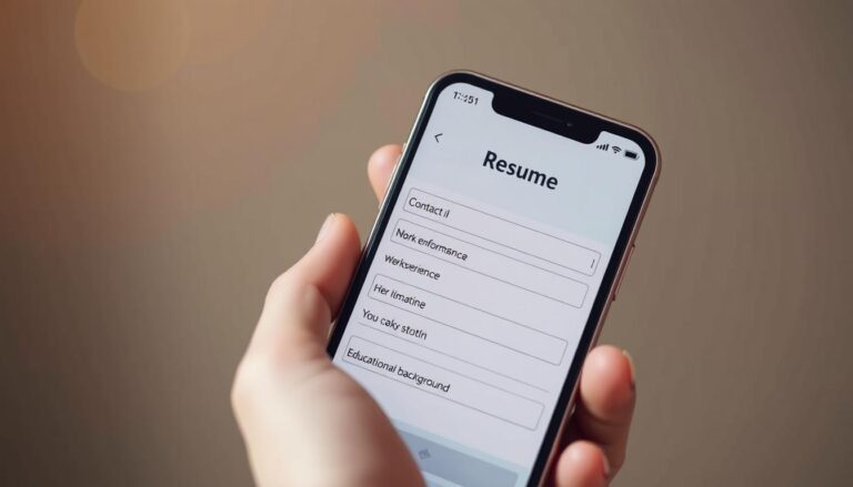 jak wysłać cv z telefonu