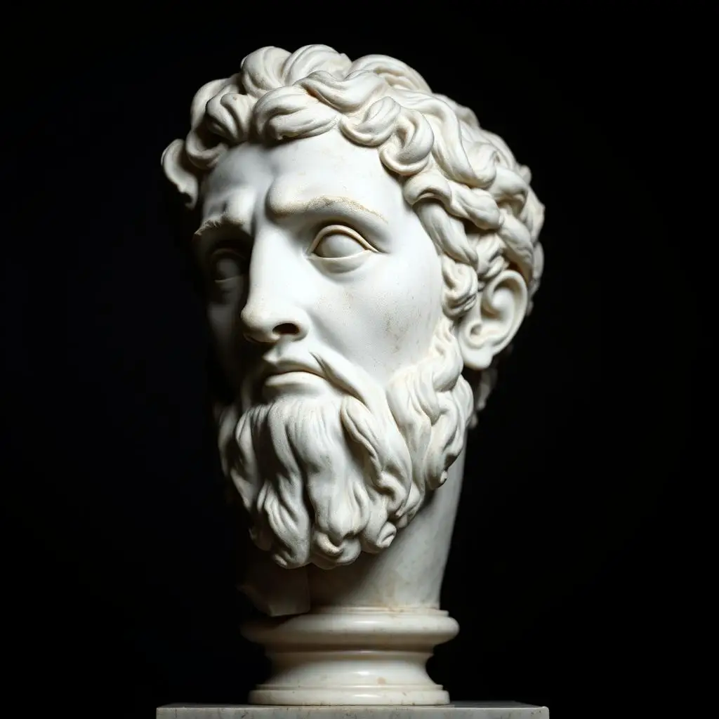 Popiersie Horacego - autora słów carpe diem