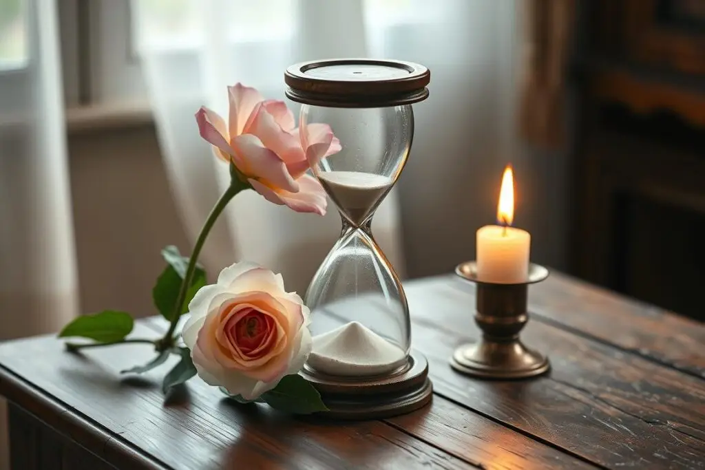 Symboliczne przedstawienie filozofii carpe diem co to znaczy - zegar piaskowy